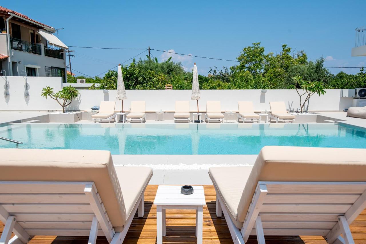 Ennea Suites-Earth Suite Flámbouras Esterno foto